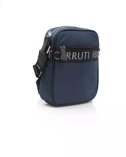 Cerruti 1881 Blue Nylon Women Crossbody Bag