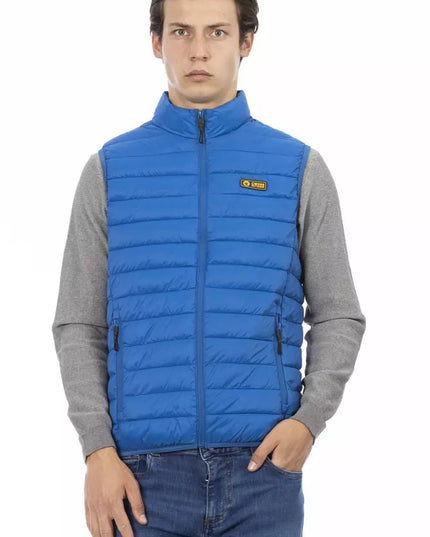 Ciesse Outdoor Blue Polyester Men's Sleeveless Jacket