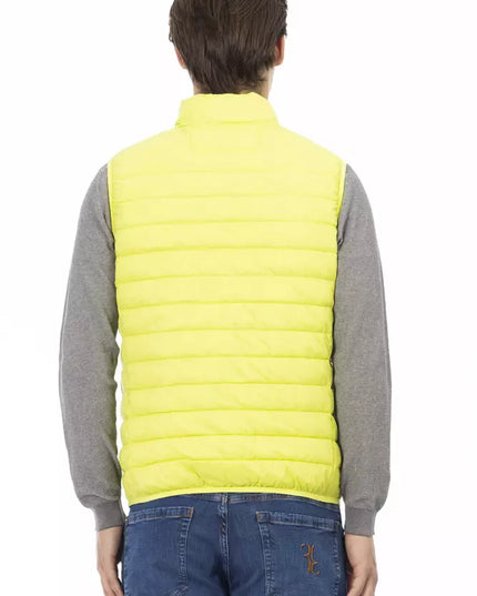 Ciesse Outdoor Yellow Polyester Men Sleeveless Jacket