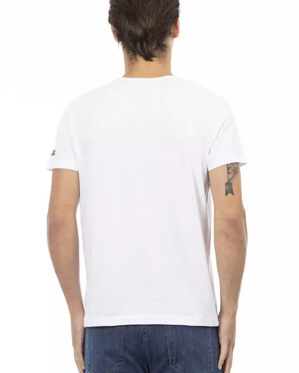 Trussardi Action White Cotton Men's T-Shirt