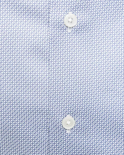 Robert Friedman Light Blue Cotton Men Shirt