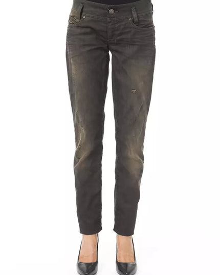 BYBLOS Black Cotton Women Jeans