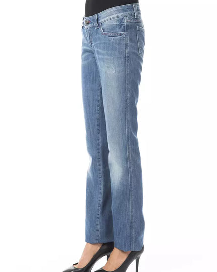 BYBLOS Blue Cotton Women Jeans