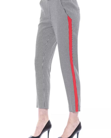 BYBLOS Black Viscose Women Pants