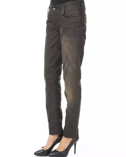 BYBLOS Black Cotton Women Jeans