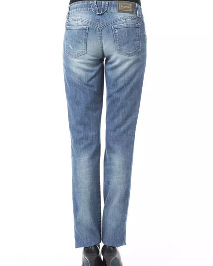 BYBLOS Blue Cotton Women Jeans