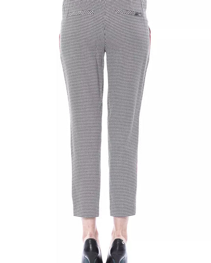 BYBLOS Black Viscose Women Pants
