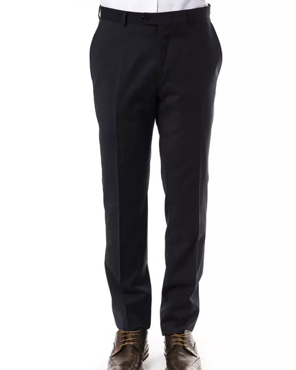 Uominitaliani Gray Wool Men's Suit Pant