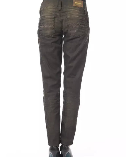 BYBLOS Black Cotton Women Jeans