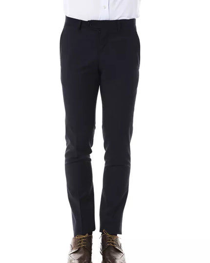 Uominitaliani Gray Wool Men Pant