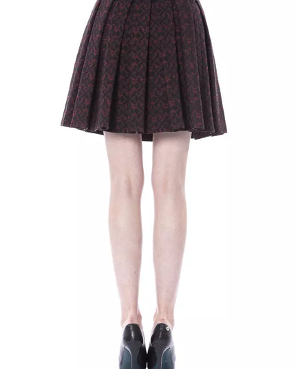 BYBLOS Brown Cotton Women Skirt