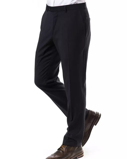 Uominitaliani Gray Wool Men's Suit Pant