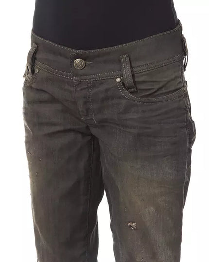 BYBLOS Black Cotton Women Jeans