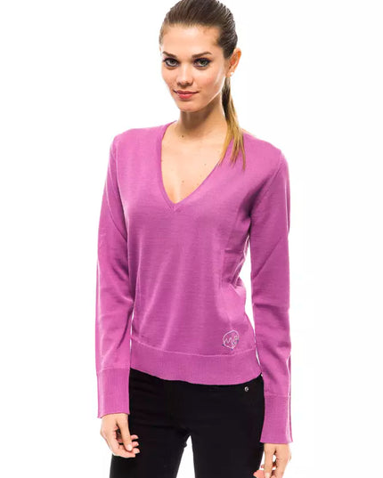 Montana Blu Multicolor Wool Women Sweater