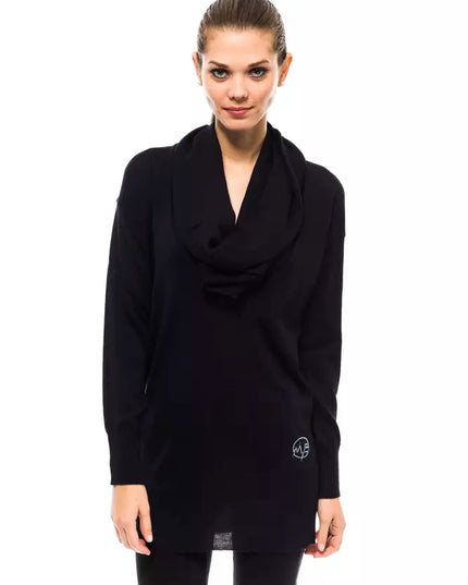 Montana Blu Blue Wool Women Sweater