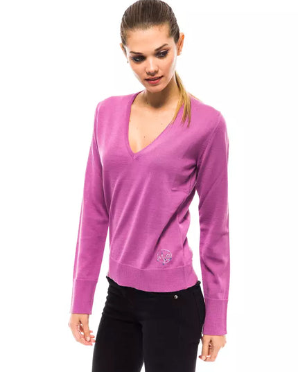 Montana Blu Multicolor Wool Women Sweater