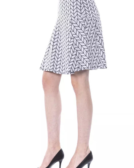 BYBLOS Black Marabou Women Skirt