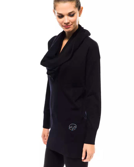 Montana Blu Blue Wool Women Sweater