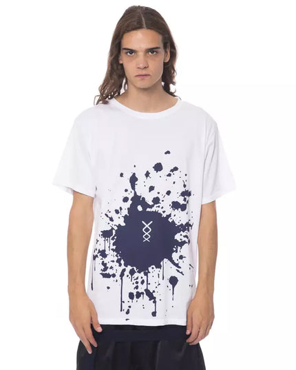 Nicolo Tonetto White Cotton Men T-Shirt