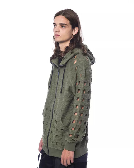 Nicolo Tonetto Army Cotton Men Sweater