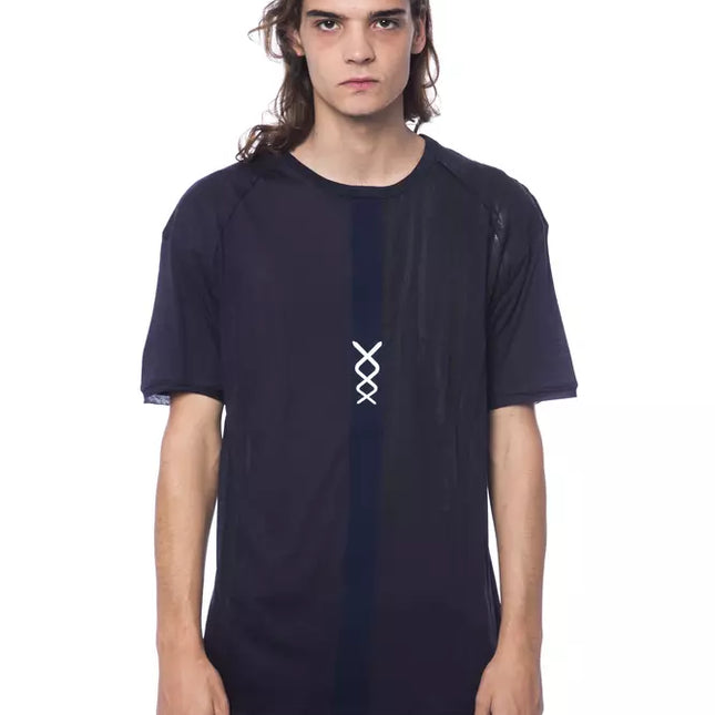 Nicolo Tonetto Blue Cotton Men's T-Shirt
