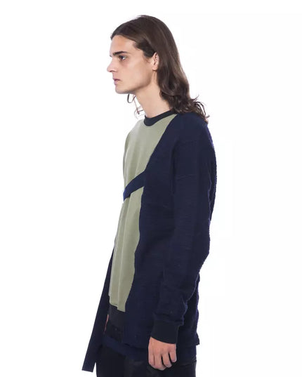 Nicolo Tonetto Army Cotton Men Sweater