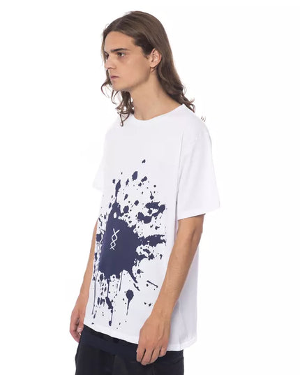 Nicolo Tonetto White Cotton Men T-Shirt