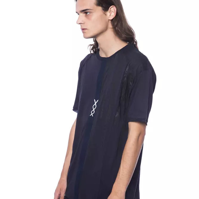 Nicolo Tonetto Blue Cotton Men's T-Shirt