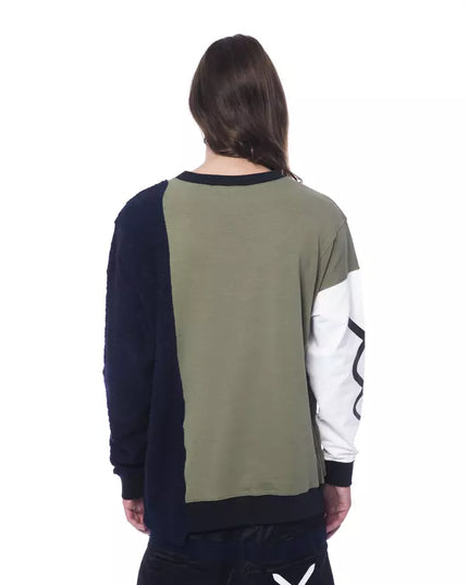 Nicolo Tonetto Army Cotton Men Sweater