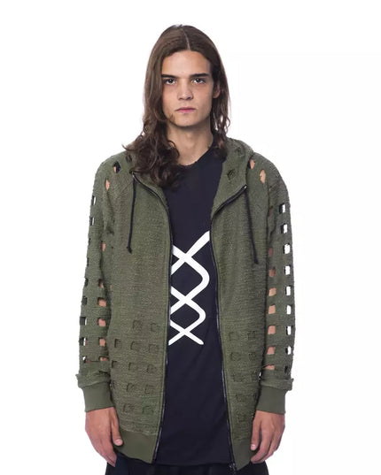 Nicolo Tonetto Army Cotton Men Sweater