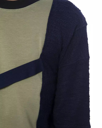 Nicolo Tonetto Army Cotton Men Sweater