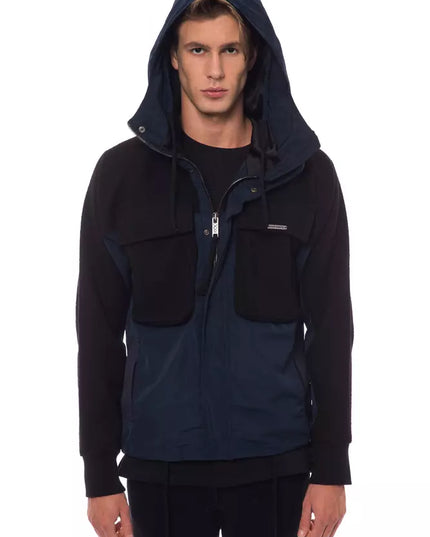 Nicolo Tonetto Black Wool Men Jacket