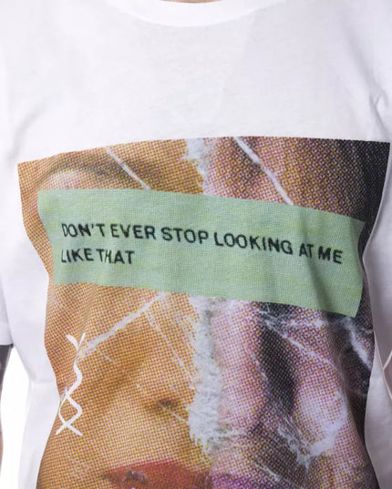 Nicolo Tonetto White Cotton Men T-Shirt