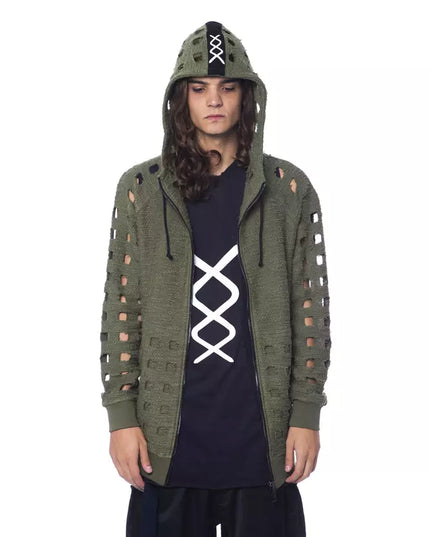 Nicolo Tonetto Army Cotton Men Sweater