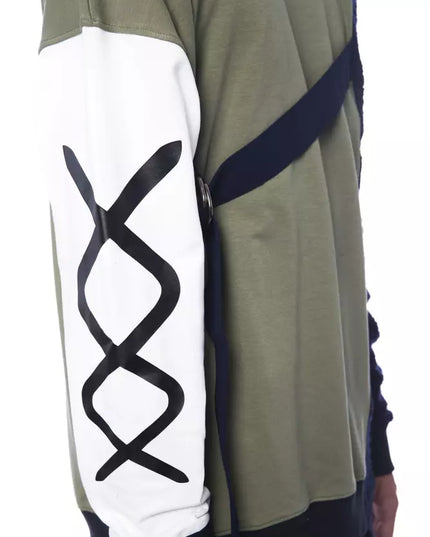 Nicolo Tonetto Army Cotton Men Sweater