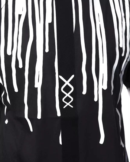 Nicolo Tonetto Black Cotton Men T-Shirt