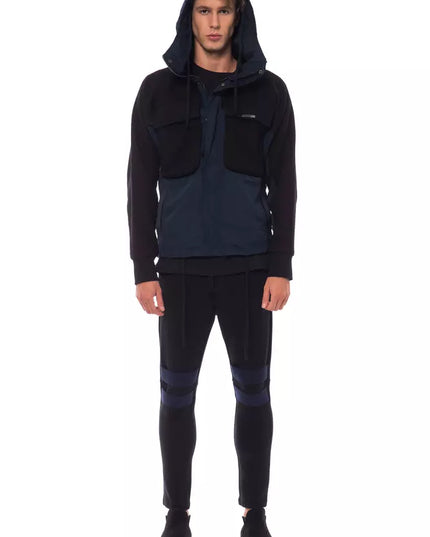 Nicolo Tonetto Black Wool Men Jacket