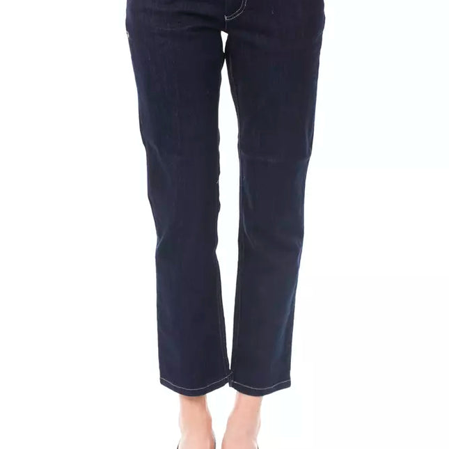Ungaro Fever Blue Cotton Women Jeans