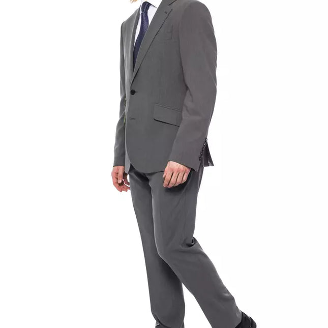 Billionaire Italian Couture Gray Wool Men's Blazer