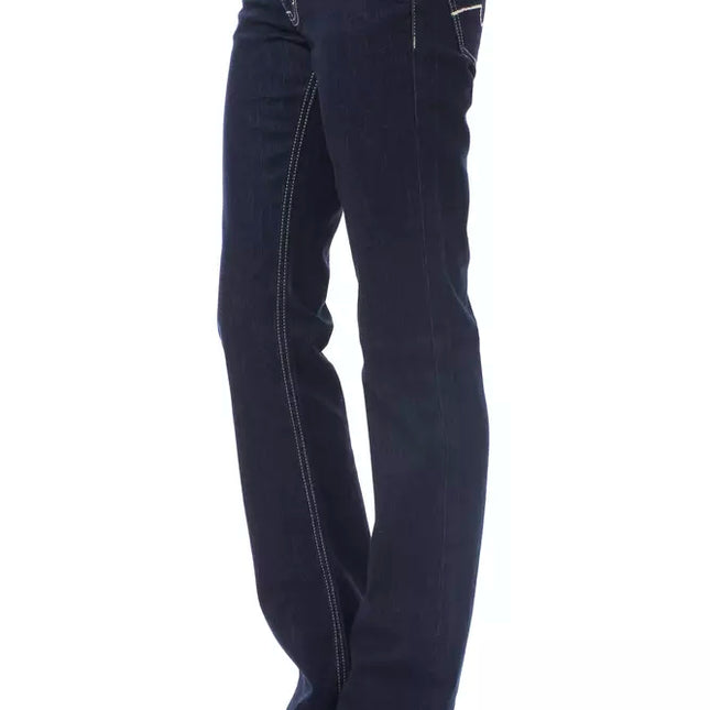 Ungaro Fever Blue Cotton Women's Jeans