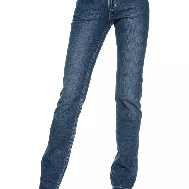Ungaro Fever Blue Cotton Women Jeans