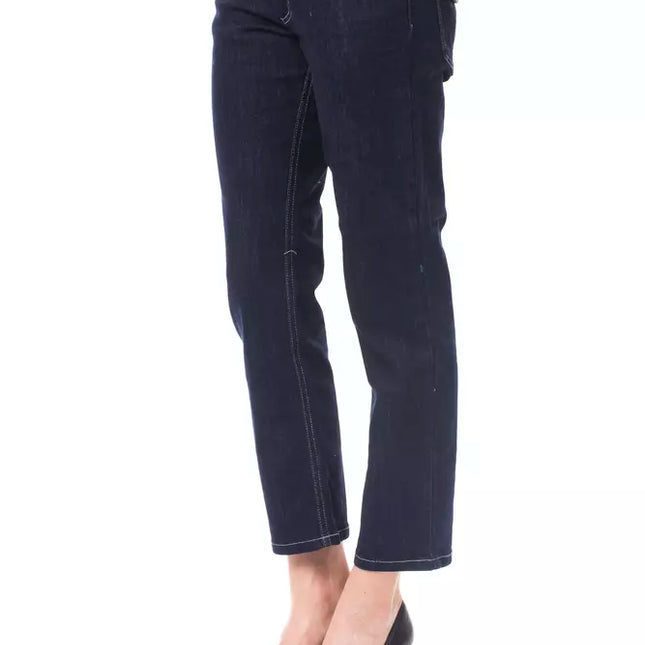 Ungaro Fever Blue Cotton Women Jeans