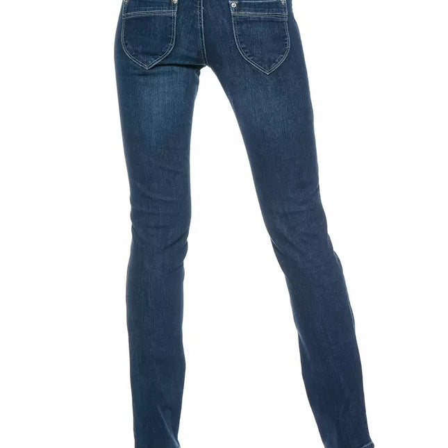 Ungaro Fever Blue Cotton Women's Jeans