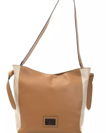 Pompei Donatella Brown Leather Women Shoulder Bag