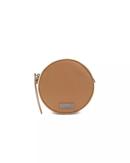 Pompei Donatella Brown Leather Women Crossbody Bag