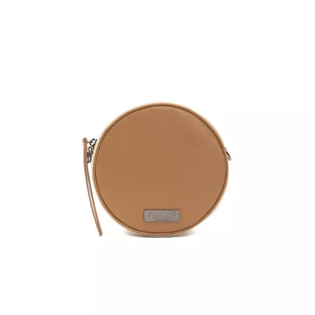 Pompei Donatella Brown Leather Women Crossbody Bag