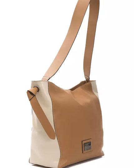 Pompei Donatella Brown Leather Women Shoulder Bag