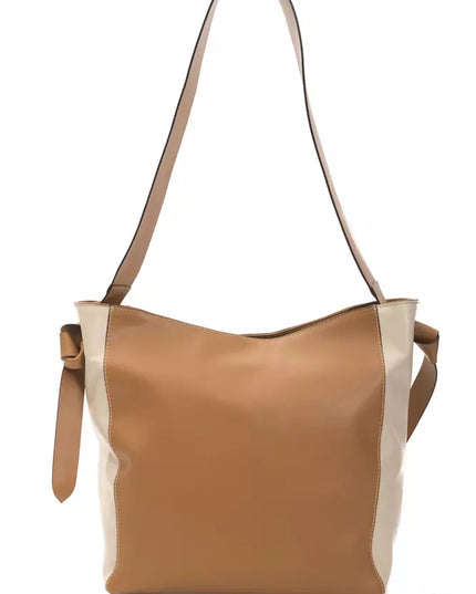 Pompei Donatella Brown Leather Women Shoulder Bag