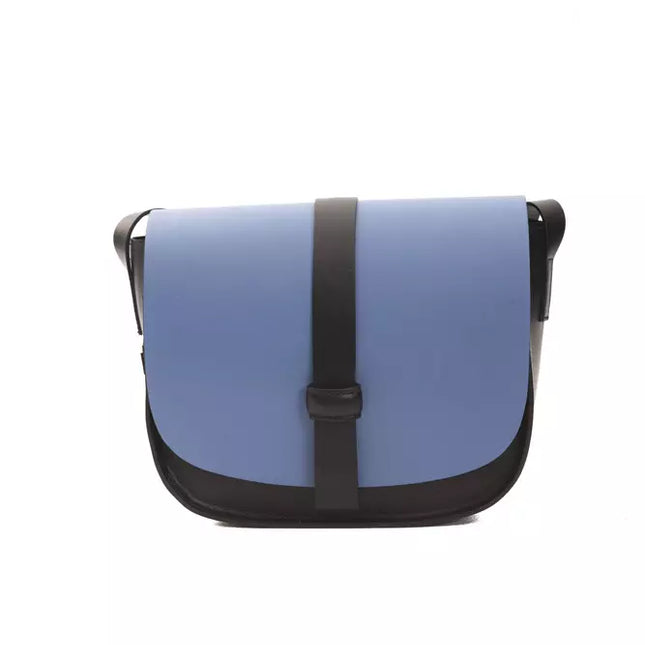 Pompei Donatella Blue Leather Women Crossbody Bag