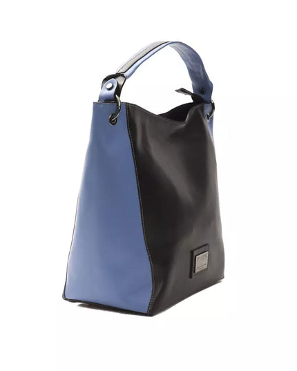 Pompei Donatella Black Leather Women Shoulder Bag